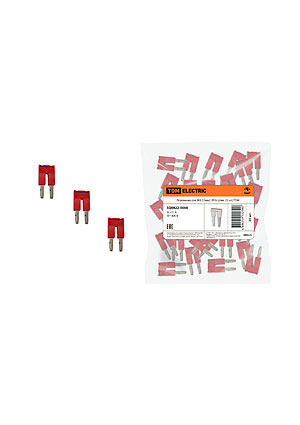 SQ0822-0060, Перемычка для ЗКБ 2,5мм2 2PIN (упак. 25 шт.)