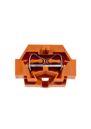 261-306, клеммная колодка 2-проводная 2.5мм2 оранж. 500В/24А