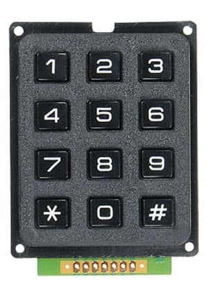AK-304-N-BBW, клавиатура