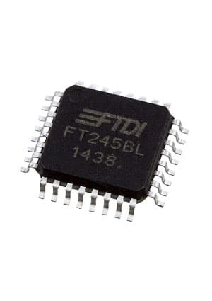 FT245BL, USB=>FIFO LQFP-32