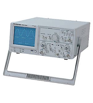 GOS-620, 2канал  20МГц осциллограф  220В