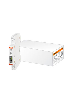 SQ0214-0014, Лампа сигнальная компактная ЛСК-47 желтая (LED) AC/DC