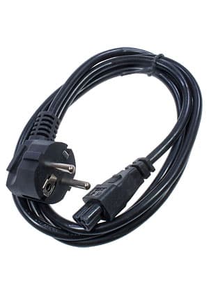 PC-186-ML12, Кабель сетевой 220В для ноутбуков, 1.8 м