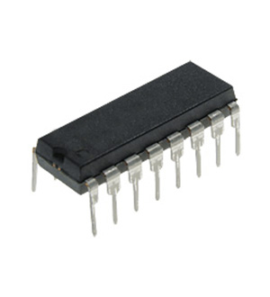 MAX232EPE+, 16-PDIP, Интерфейс RS-232, 120кБит/сек, Uп=5В  -40...+85C