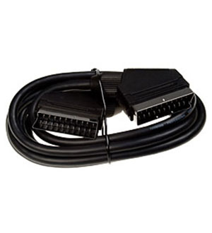 411-001, Scart- Scart 21pin, L=1.0м Ni