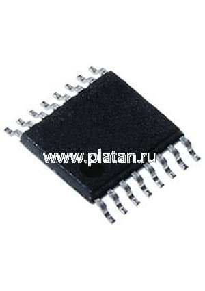 74VHC123AMTC, Сдвоенный моностабильный мультивибратор с повторным запуском [TSSOP14]