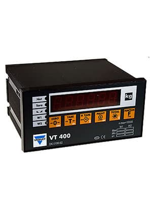 VT400-P-2030-E, VT400, LED, пластик, корп, внеш.пит. 24VDC, RS232, аналог вых.