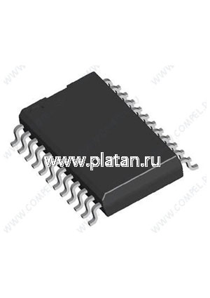 SN74LVC4245ADW, Восемь шинных приемопередатчиков, 3.3В 5В, три состояния на выходе, [SO-24-300]