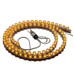 DIP LED 4H4 BLUE, гибкая светодиод,лента,синий,(U3Y,12x7мм)  1метр