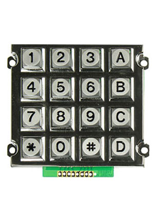 AK-1607-N-SSB-WP-MM, клавиатура