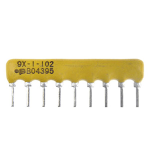4609X-101-222LF, 9-SIP