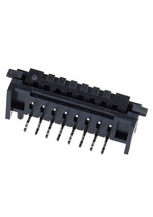 08FDZ-ST(S)(LF)(SN), ZIF розетка на плату 2.54мм 8конт. угл.