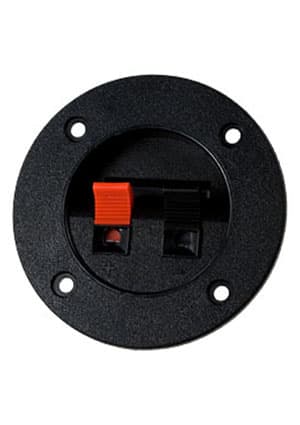 CH1-0408B, клеммник нажимной 2конт. круг. 75мм