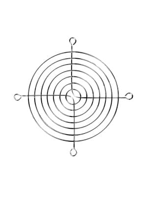 JL-110 решетка для вентилятора 110х110мм
