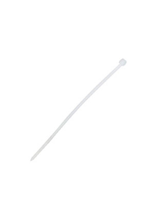 GT-100M (100PCS/BAG), GT-100M, стяжка 100х2.5 мм белая нейлон, уп.100 шт. (CV-10025)