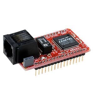 CS8900A-H, оценочная плата с Ethernet контроллером