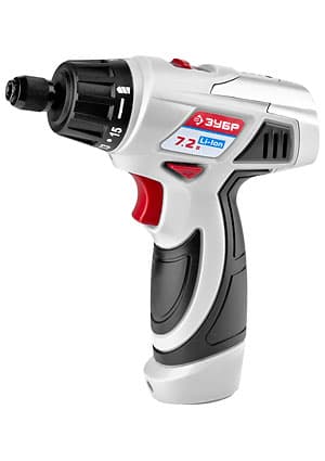 ЗДА-7.2-ЛИ-К, Шуруповерт 2-х скор. Li-Ion,реверс, зарядка ,кейс,10мм,