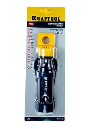 26160-H13, отвертка реверс. MAXI 12предм. с подвес.на пояс