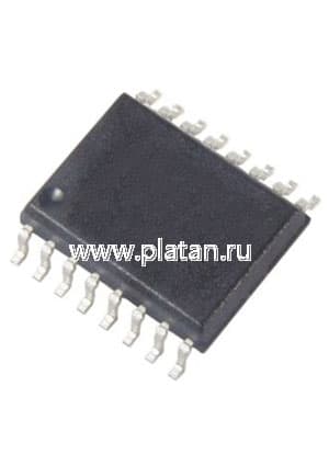 PCF8574AT/3.512, Расширитель цифровых входов/выходов для шины I2C [SO-16]