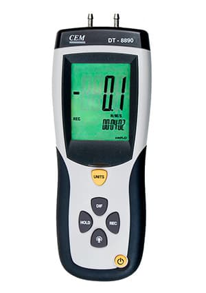 DT-8890, дифф манометр -/+5PSI USB выход