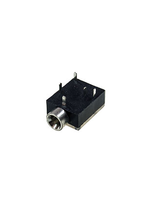 CKX3-3.5-04, гнездо на плату стерео (аудио разъем)