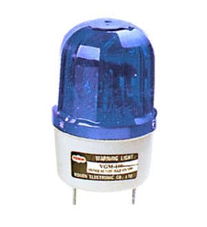 WL-A130 (BLUE) 12V, WL-A130 проблесковый маяк гол.190мм 12VDC
