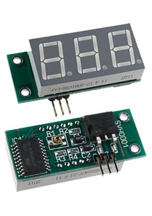 SVH0001UY-10, миниат.встр.вольтм.пост.тока,ульт.ярк.желт.инд.0..9,99В