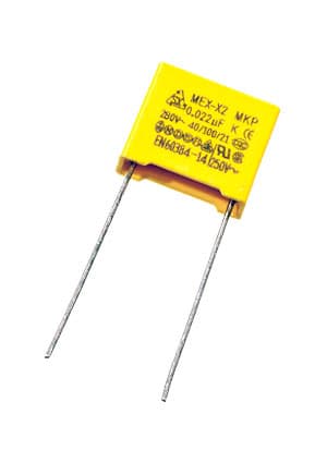0.022UF 280VAC 10 (13x5x11) PITCH:10 CLASS X2-MKP, Class X2 0.022мкф х 280в ±10% полипропилен.помехоподавл.MKP серия