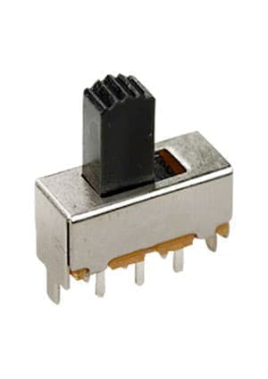SS22F07G10-G, переключатель сдвиговый 50В 0.3А h=10мм