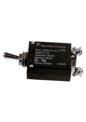 3-1393247-2, W31-X2M1G-10, тепловой выключатель 10А