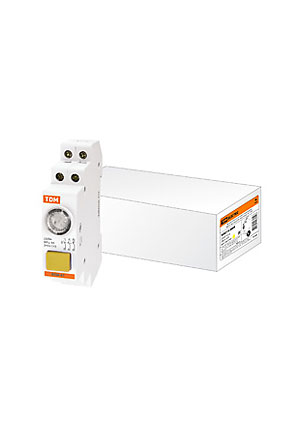 SQ0214-0004, Выключатель кнопочный с индикацией ВКИ-47 желтый (LED) 2НО;1НЗ AC/DC