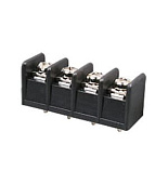 T35-BM11-04, клеммник барьерный 4конт. 10мм