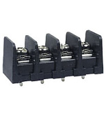 T34-BM11-04, клеммник барьерный 4конт. 9,5мм