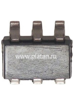 MOC3052SM, Оптопара с симисторным выходом 600В, переключение в любой момент времени [SMT-6]