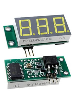 SVH0001UW-10, миниат.встр.вольтм.пост.тока,ульт.ярк.белый.инд.0..9,99В