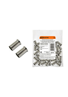 SQ0523-0006, Наконечник штыревой втулочный неизолированный НШвН 4009 (100 шт)