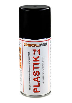 PLASTIK 71 150МЛ., Акриловый лак для печатных плат, аэрозоль, 150мл.
