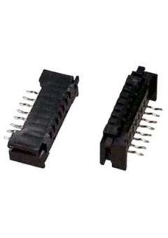 06FDZ-ST(S)(LF)(SN), ZIF розетка на плату 2.54мм 6конт. угл.