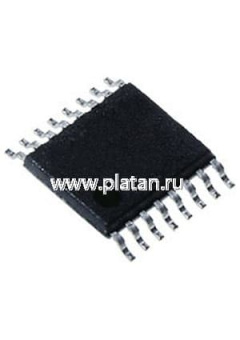 74VHC123AMTC, Сдвоенный моностабильный мультивибратор с повторным запуском [TSSOP14]