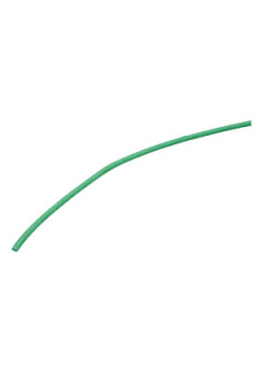 81389, ТКСП Ф2.5 green, трубка силиконовая (кембрик) зелен до 1200В 1м