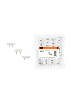 SQ0822-0054, Маркеры для ЗКБ 4мм2 символы L1, L2, L3, N, PE (упак. 100 шт.)