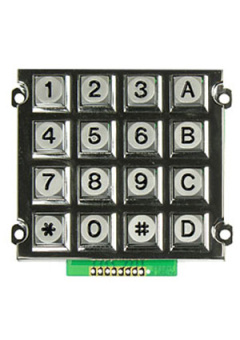 AK-1607-N-SSB-WP-MM, клавиатура