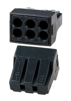 773-306 ЭЛЕКТРОМОНТАЖНЫЕ ЭКСПРЕСС-КЛЕММЫ 6Х2.50 КВ.ММ С ПАСТОЙ