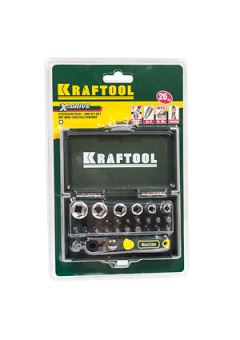 26065-H26 , НАБОР БИТ КОВАННЫЕ, ТОРСИОННЫЕ, 26 ПРЕДМЕТОВ В БОКСЕ