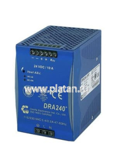 DRA240-24A, Блок питания, 24В,10А,240Вт