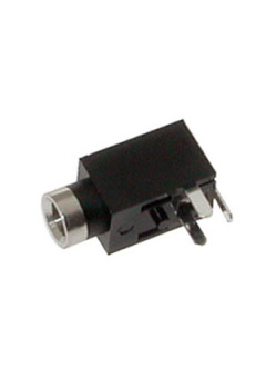 MS-107, аудио гнездо моно 2.5мм (внешн. 4мм)