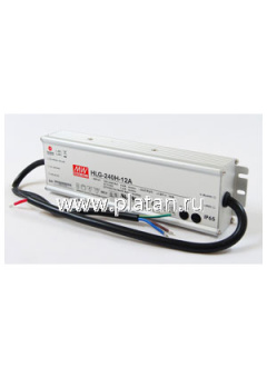 HLG-240H-12A, 244*68*39, Преобразователь AC/DC для LED-подсветки