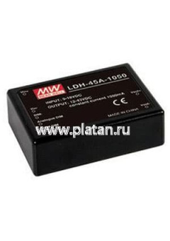 LDH-45A-700, DC-DC led Uвх=9:18В, Uвых=12...64B/700мА