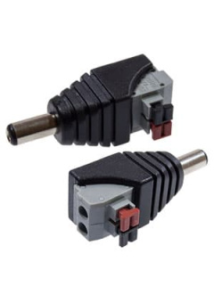 14-0314-2, разъем питания штекер 2.10х5.50 с быстрозажимной колодкой