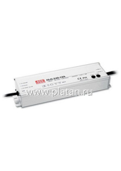 HLG-240H-24A, AC/DC LED, 24В,10А,240Вт,IP65 блок питания для светодиодного освещения